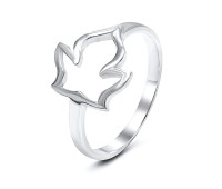 Maple Leaf Silver Ring NSR-3261